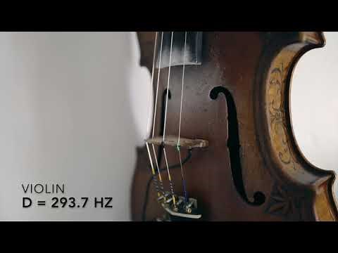 D 293.7 HZ Violin Fiddle Drone