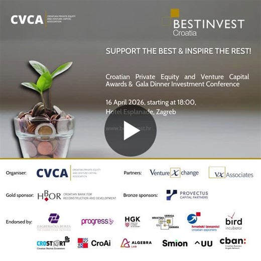 #privateequity #venturecapital #privatecapital #investmentawards #croatia #zagreb #entrepreneurship #innovation #vc #pe #supportthebestinspiretherest | Mirna Marovic