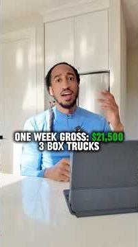 Grossed $21,500 In One Week and Only Profited $2,900 | Box Truck Bros