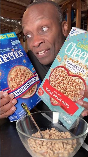 BIRTHDAY CAKE CHEERIOS LIMITED EDITION | GLUTEN FREE #cereal #party #oats