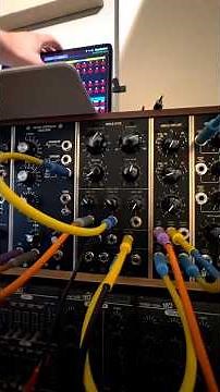 STG Vanilla Synth modular sequenced by Doepfer Dark Time and Synclavier PSMT