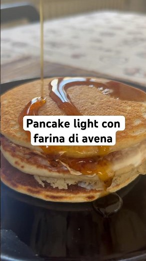 Pancake light con farina d’avena