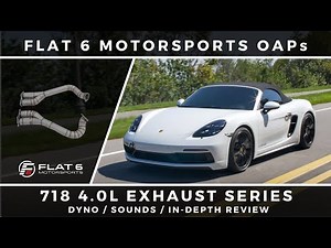 718 4.0L: Flat 6 OAPs w/ OEM PSE Muffler (Dyno / Sounds / Review)