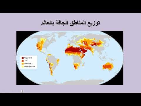 البيئات الجافة وشبه الجافة