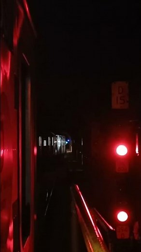 R142 (5) train departs Flatbush Avenue-Brooklyn College