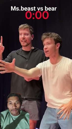 Ms. Beast vs. Bear: The Ultimate Showdown! #funny #surajroxfitness #mrbeast #comedy