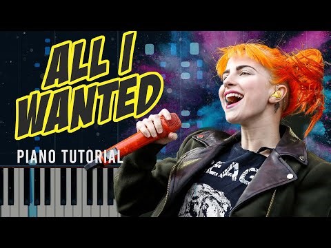Paramore - All I wanted | Piano Tutorial