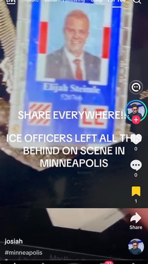 Through the Static on Instagram: "🚨 LEAKED ICE INTEL 🚨 Minnesota protesters got ahold of ICE'S operational plans. TtS will be reviewing the documents in days to come and report back to you. @mercadomedia1 Subscribe to our free newsletter at ThroughtheStatic.org"