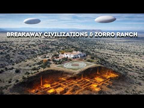 UFOs Hiding in Underground Tunnels and Breakaway Civilization at Zorro Ranch