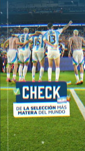 Plantel chequeado con Baldo ✔️Los campeones están listos🇦🇷¿Vos ya tenés tu yerba?🧉