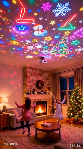 ✨ INSTANT CHRISTMAS MAGIC – The Projector That Turns Any Room Into a...