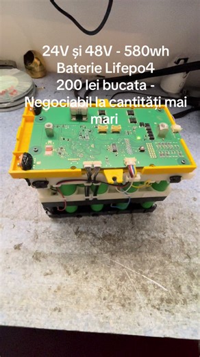 #fy #lifepo4 #four #18 @Acetech- 3D 0766494310 Baterii Lifepo4 580w bucata . Cantități mari