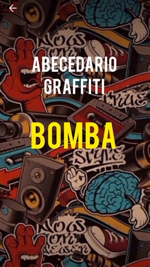 Graffiti -Arte Ing Crazy🧐 #parati #graffiti #fypシ Bombas Abecedario