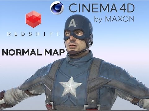 Redshift for C4D Tutorial QuickTip: How to use NORMAL MAP