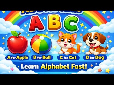 ABC For Kids | Learn Alphabet Fast | Kids