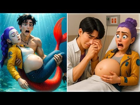 OMG 😱💖 Mermaid Jinu Rescues Rumi from Danger [KPop Demon Hunters]