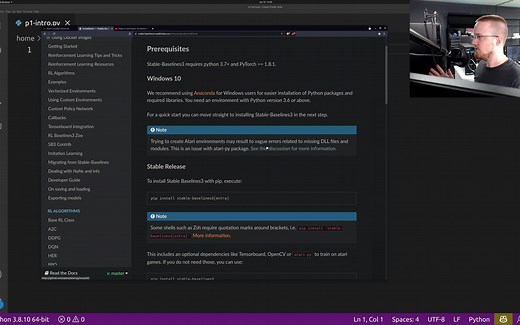 Stable Baselines 3 强化学习