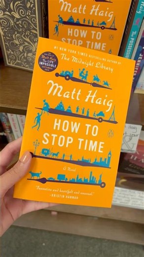 book recommendation for when you want to stop time ⏳📖💭 #booktube #matthaig #bookrecs #books
