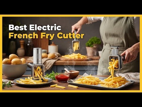 TOP 5 Best Electric French Fry Cutters You Need for Crispy, Perfect Fries