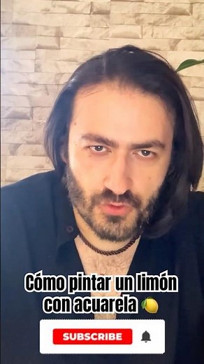 Cómo pintar un limón con acuarela | Para Principiantes #acuarela #tutorialdeacuarela