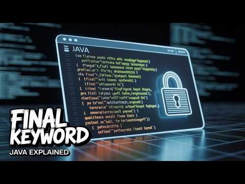 Java Tutorial: Final Keyword In Java | Lecture 94