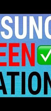 Samsung Galaxy - Turn Screen Rotation Off & On
