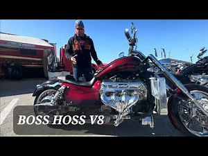 V8 POWERED BOSS HOSS AT DAYTONA BIKE WEEK 2025