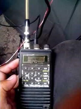 icom ic-H16 how set frequency