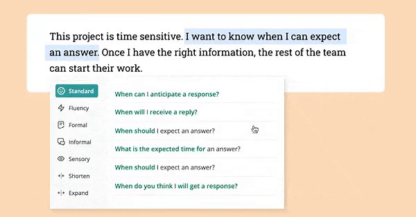 Discover the magic of Rephrase. ✨ Get dozens of rewording options for any sentence. Whether you want to add flair to your content, make your emails easier to read, or ditch writer’s block, try Rephrase—built by ProWritingAid, powered by GPT-3. Learn more and try it out. 👇 https://bit.ly/3L2rraw | ProWritingAid