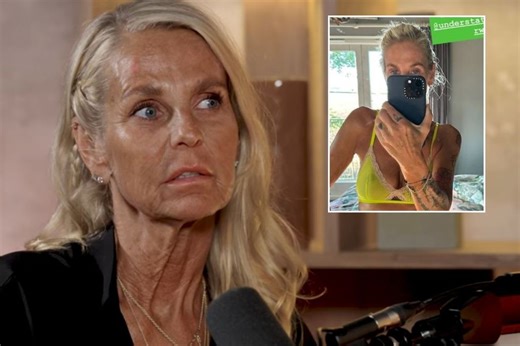 Ulrika Jonsson, 57, takes fresh dig at 'ageist' critics as she shares series of racy lingerie snaps: 'All ages!'