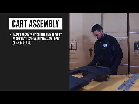 Folding Chair Cart - How to Assemble
