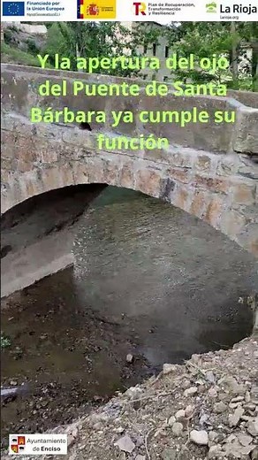 La presa ha pasado hoy de sotar 1 m3s a 6 m3s low