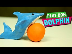How To Make Dolphin with Play Doh | DIY Animal Crafts | Making Of Play Doh Dolphin | Easy DIY Crafts
