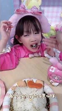 Challenge! Eat only Sanrio food and buy only Sanrio merchandise for one day. Which meal would you...