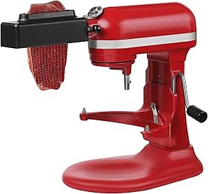 Meat Tenderizer Attachment Compatible with All KitchenAid and Cuisinart Stand Mixers, Meat Tenderizer with Stainless Steel Gears, Tenderize Meat More Smoothly and Cooking Effortless, Black