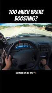 When you brake boost too hard! 😂 #shortsfeed #shortsvideo #brakeboost #boost #twinturbo #svtcobra