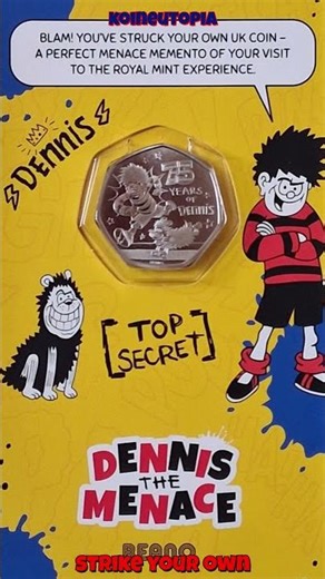 Strike your own latest Coin #702 - #50p #£2 #UK plus World coins