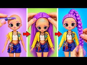 DIY HUNTR/X Makeover & Outfits from KPop Demon Hunters!