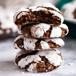 Chocolate Crinkle Cookies