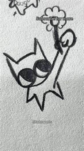 Cute 🥰 to draw when bored 😴 #drawing #art #cute #cat