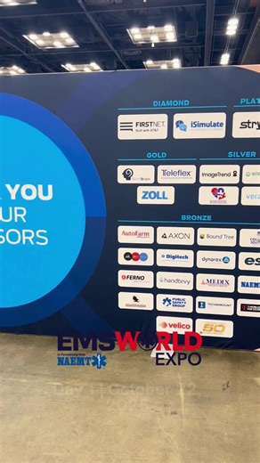 EMS World Expo 2025 is officially underway! From our exciting keynote to the grand opening of the exhibit hall, day 1 delivered. The fun continues tomorrow with 90 sessions, special events, the exhibit hall and more. Don't forget to share your favorite moments from this year with #EMSWorldExpo2025 | EMS World - Emergency Medical Services