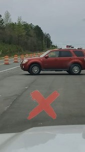 All the face palms 🤦‍♂️🤦‍♂️🤦‍♂️ Driving around barricades AND U-TURNS in WORK ZONES!? Don't be that person. #WorkZoneSafety #NWZAW | North Carolina Department of Transportation