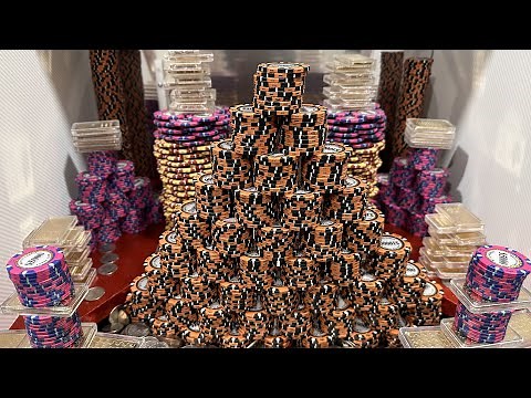 Starting with 50 quarters high limit coin pusher