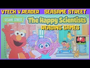 Seasame Street: The Happy Scientists - Reading Games (VTech Storio V.Reader) 🦀