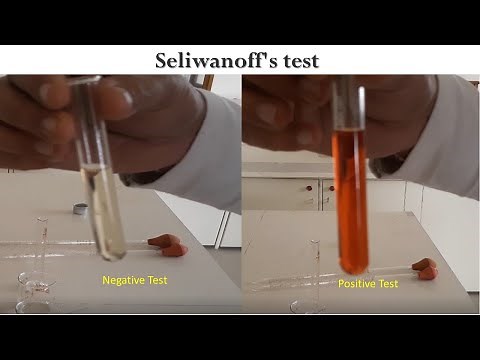 Seliwanoff’s test
