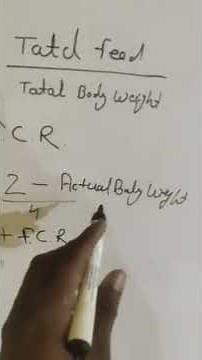 How to calculate CFCR part 1