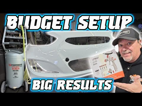 Low-Cost LVLP Paint Gun Setup for Small Compressors (That Doesn’t Suck)