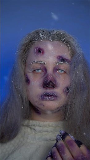 Frostbite SFX-Makeup🥶 Tutorial⬆️