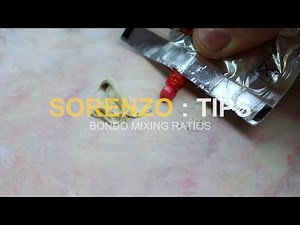 Bondo Tip #3 - Mixing Ratios