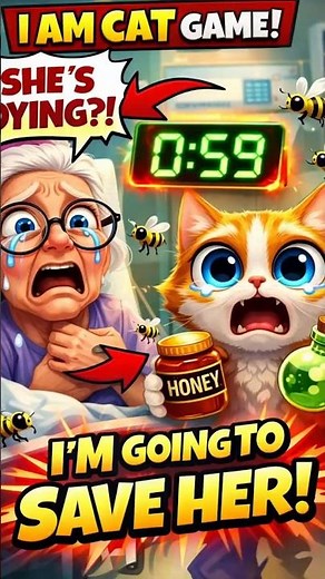 Granny Has 24 Hours Left?! 😭 I Tried to Save Her as a Cat… (I Am Cat VR)
